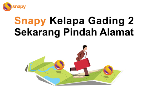 Snapy Kelapa Gading 2 Pindah ke sini guys!