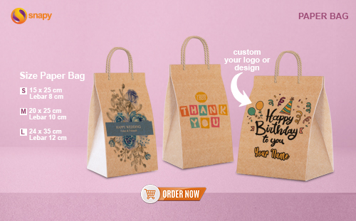 Paperbag untuk Packaging Jualanmu!