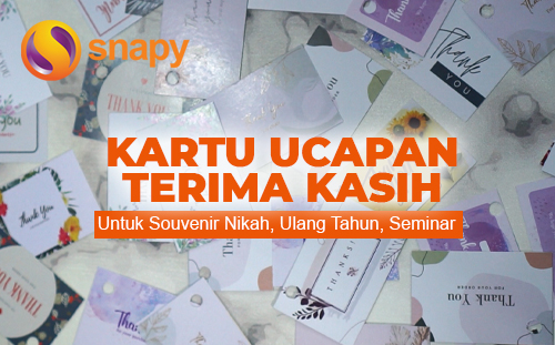 Thanks Card yang cocok untuk Souvernir kamu!