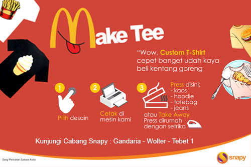 Ubah Kaos Belelmu jadi Baru di SNAPY!