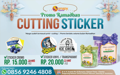 Promo Cuting Stiker