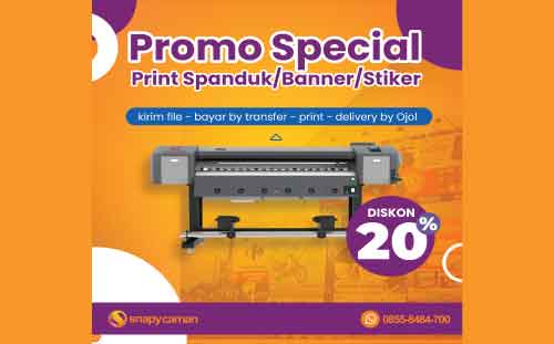 Promo Spesial Snapy Caman
