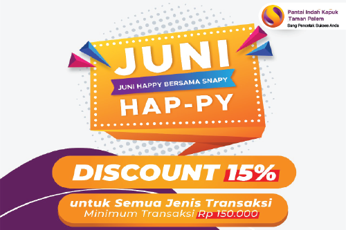 Juni Happy di Snapy Pantai Indah Kapuk dan Taman Palem