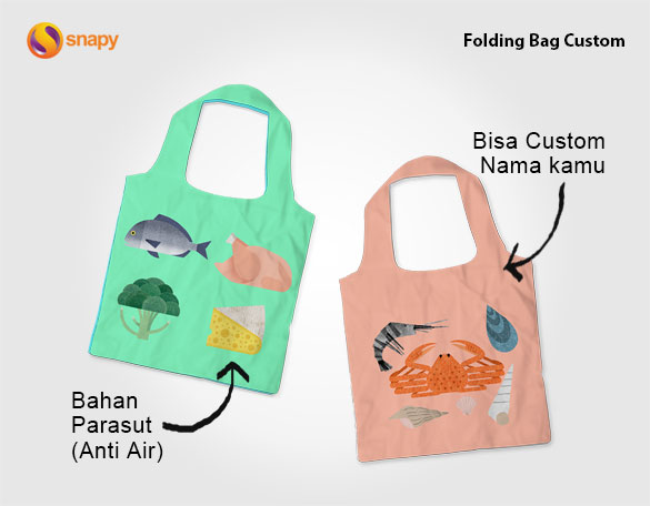 Cover folding bag